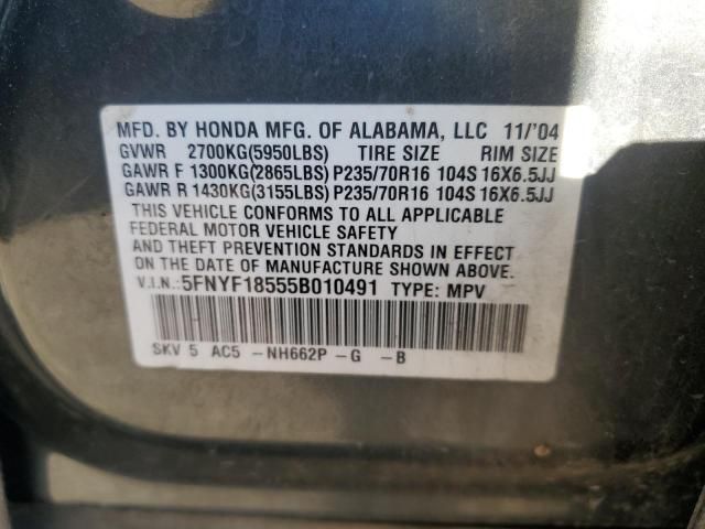 2005 Honda Pilot EXL