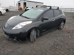 Salvage cars for sale from Copart Airway Heights, WA: 2013 Nissan Leaf S