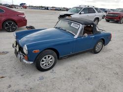 Salvage cars for sale at Arcadia, FL auction: 1972 MG Midget