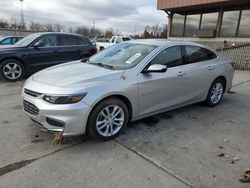 Chevrolet salvage cars for sale: 2018 Chevrolet Malibu LT