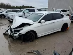 Salvage cars for sale at Franklin, WI auction: 2017 Honda Accord Sport