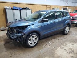 Salvage cars for sale from Copart Kincheloe, MI: 2018 Ford Escape S