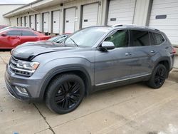 Volkswagen salvage cars for sale: 2018 Volkswagen Atlas SEL Premium