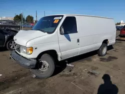 Ford Econoline e250 van salvage cars for sale: 2000 Ford Econoline E250 Van