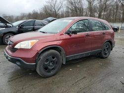 Salvage cars for sale at Ellwood City, PA auction: 2007 Honda CR-V LX