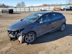 Salvage cars for sale at Columbia Station, OH auction: 2019 Chevrolet Cruze LT