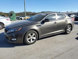 Salvage cars for sale at Lebanon, TN auction: 2015 KIA Optima LX