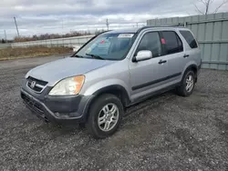 Salvage cars for sale at Ottawa, ON auction: 2002 Honda CR-V EX