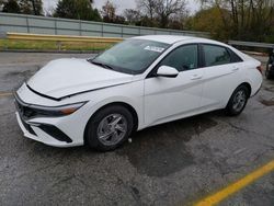 Salvage cars for sale at Bridgeton, MO auction: 2024 Hyundai Elantra SE