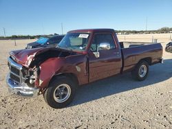 Salvage cars for sale at New Braunfels, TX auction: 1993 Dodge D-SERIES D150