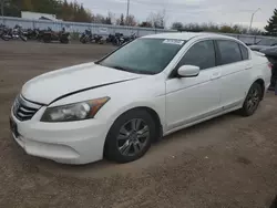 Salvage cars for sale at Bowmanville, ON auction: 2011 Honda Accord SE