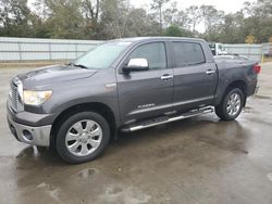 Salvage cars for sale from Copart Savannah, GA: 2013 Toyota Tundra Crewmax Limited