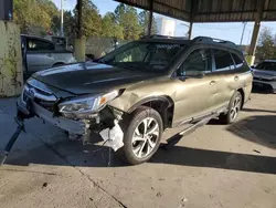 Salvage cars for sale at Gaston, SC auction: 2022 Subaru Outback Limited