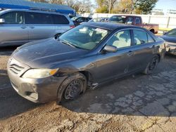 Salvage cars for sale at Wichita, KS auction: 2011 Toyota Camry Base