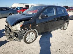 Salvage cars for sale at Haslet, TX auction: 2015 Mitsubishi Mirage DE