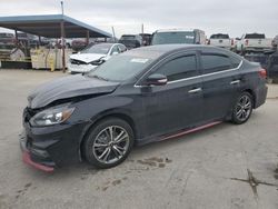 Nissan salvage cars for sale: 2017 Nissan Sentra SR Turbo