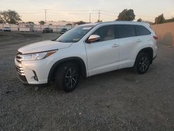 Toyota Highlander se salvage cars for sale: 2017 Toyota Highlander SE