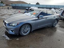 Salvage Cars with No Bids Yet For Sale at auction: 2018 Infiniti Q50 Luxe