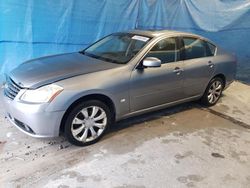 Salvage cars for sale at Northfield, OH auction: 2006 Infiniti M35 Base