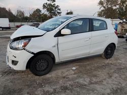 Mitsubishi salvage cars for sale: 2015 Mitsubishi Mirage DE