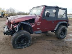 Carros salvage sin ofertas aún a la venta en subasta: 2002 Jeep Wrangler / TJ X