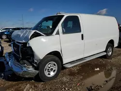 Salvage cars for sale from Copart Elgin, IL: 2022 GMC Savana G2500