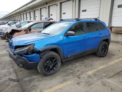 Jeep salvage cars for sale: 2019 Jeep Cherokee Trailhawk