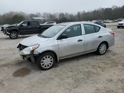 Salvage cars for sale at Charles City, VA auction: 2015 Nissan Versa S