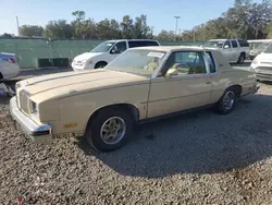 Salvage cars for sale at Riverview, FL auction: 1979 Oldsmobile Cutlass