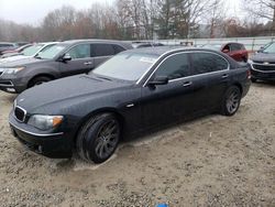 Salvage cars for sale at North Billerica, MA auction: 2006 BMW 750 LI