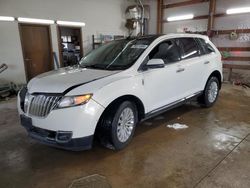 Salvage cars for sale at Pekin, IL auction: 2013 Lincoln MKX