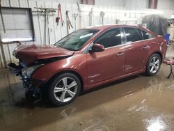 Salvage cars for sale at Elgin, IL auction: 2012 Chevrolet Cruze LT