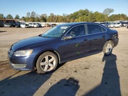 Volkswagen salvage cars for sale: 2013 Volkswagen Passat SE