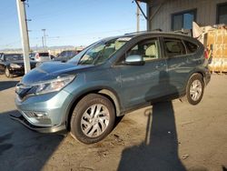 Salvage cars for sale at Los Angeles, CA auction: 2015 Honda CR-V EXL