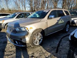 Salvage cars for sale at Candia, NH auction: 2014 Dodge Durango Citadel