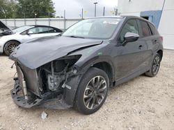 Salvage cars for sale at Apopka, FL auction: 2016 Mazda CX-5 GT