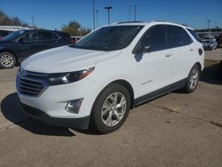 Salvage cars for sale at Oklahoma City, OK auction: 2018 Chevrolet Equinox Premier