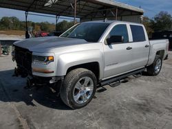 Salvage cars for sale at Cartersville, GA auction: 2018 Chevrolet Silverado K1500 Custom