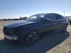 Salvage cars for sale from Copart Antelope, CA: 2018 Honda Accord Sport