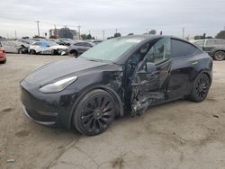 Salvage cars for sale at Los Angeles, CA auction: 2022 Tesla Model Y