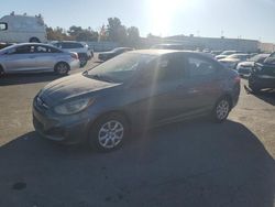 Salvage cars for sale at Martinez, CA auction: 2013 Hyundai Accent GLS