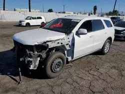 Salvage cars for sale from Copart Van Nuys, CA: 2019 Dodge Durango SXT