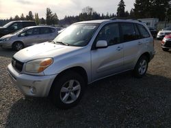 Salvage cars for sale at Graham, WA auction: 2004 Toyota Rav4