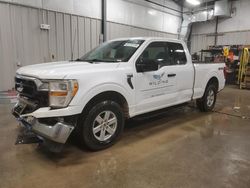 Salvage cars for sale at Casper, WY auction: 2021 Ford F150 Super Cab