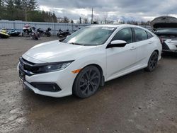 Salvage cars for sale at Bowmanville, ON auction: 2020 Honda Civic Sport