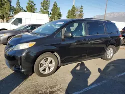 Toyota Sienna le salvage cars for sale: 2014 Toyota Sienna LE