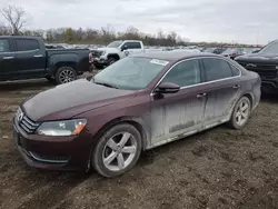 Volkswagen salvage cars for sale: 2012 Volkswagen Passat SE