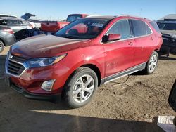 Chevrolet Equinox lt salvage cars for sale: 2020 Chevrolet Equinox LT