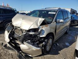 Vehiculos salvage en venta de Copart Cahokia Heights, IL: 2013 Chrysler Town & Country Limited