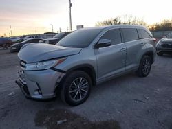 Toyota Highlander se Vehiculos salvage en venta: 2018 Toyota Highlander SE